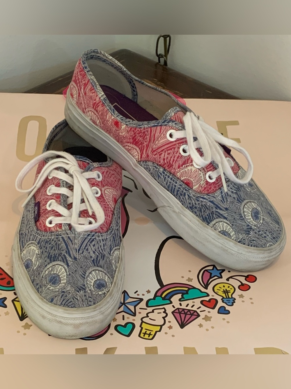 Vans Authentic x Liberty London Skate Sneakers